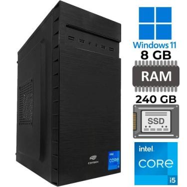Imagem de Computador I5-10505,8Gb Ram,Ssd 240Gb,Gt-H510 C/Slot M2,W11 - Sobralte