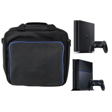 Imagem de Bolsa Mochila de Transporte Compatível Com Playstation 4 Fat e Slim - 