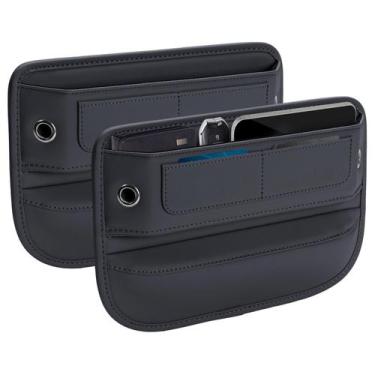 Imagem de Organizador de Assentos de Carro Owntow Premium - Couro - Pacote com 2