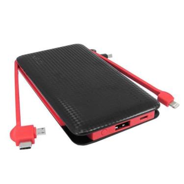 Imagem de Power Bank Portátil 10000 Mah Kaidi Kd-956 Preto Tipo-C - Lx