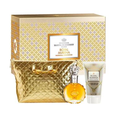 Imagem de Marina de bourbon kit royal diamond feminino (eau de parfum 100ml + loção corporal 150ml)