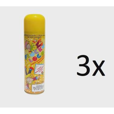 Imagem de Kit 03 Espuma De Carnaval Da Alegria Para Festas 300 Ml