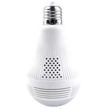 Imagem de Camera De Segurança Camera Lampada Panoramica Com Wifi V380K