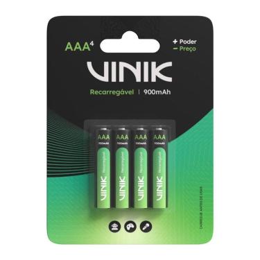 Imagem de Pilha Recarregável Aaa C-4 - 900mah - Vp3ab4r