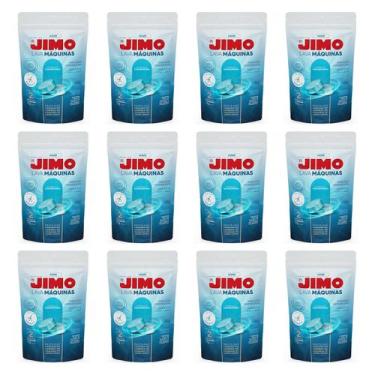 Imagem de Kit 12 Limpa Lava Máquinas de Lavar Louças Jimo Pastilhas