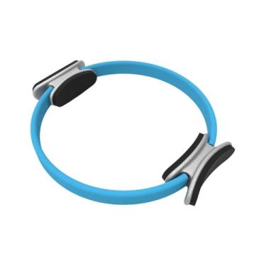 Imagem de UGPLM Pilates tocam para homens homens tonificando as coxas, braços e a coxa central da coxa para construção de fitness anel de fitness coxa treino, Azul, 14inch