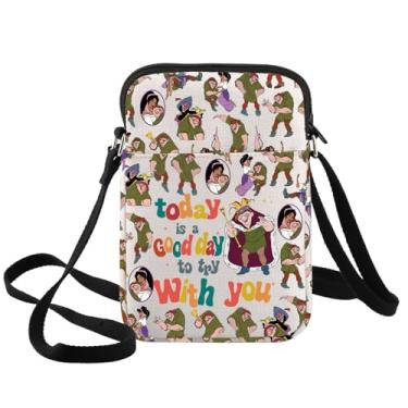 Imagem de BWWKTOP Quasimodo Bolsa tiracolo Esmeralda Fans Gift A Good Day To Try With You Sling Bag Quasimodo Merch, Try With You Xk-b, Bolsa tiracolo