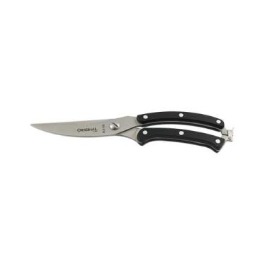 Imagem de Tesoura para frango em aço inox Original Line Premium 25,5cm preto