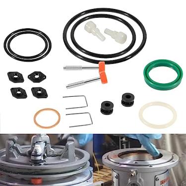 Imagem de Yoursme Kit de reparo 238286 adequado para bombas de óleo Fire Ball 300 de proporção 5:1 238-286, peças de reparo de fluido e ar incluídas