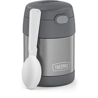 Imagem de Pote para comida FunTainer Thermos, 295 ml, cinza