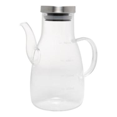 Imagem de Galheteiro de Vidro Borosilicato com Tampa de Metal Bold 500ml Wolff