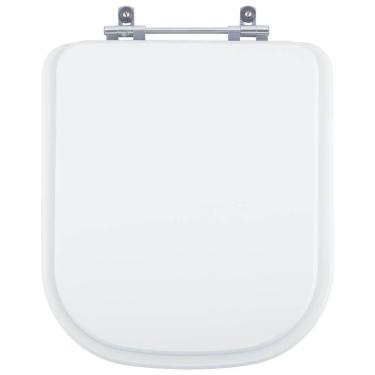 Imagem de Assento Sanitário Acrílico Quadra Branco