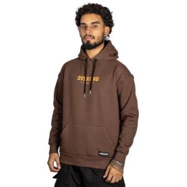 Imagem de Moletom Overking Dragon Marrom-Masculino