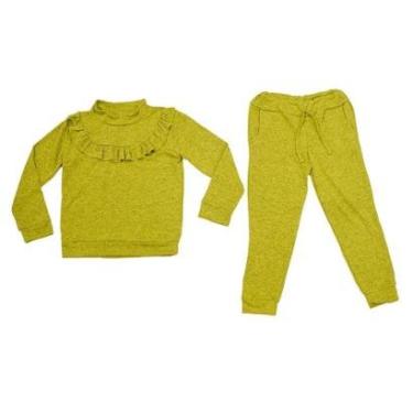 Imagem de Conjunto Moletom Lãzinha Calça e Suéter Feminino-Feminino