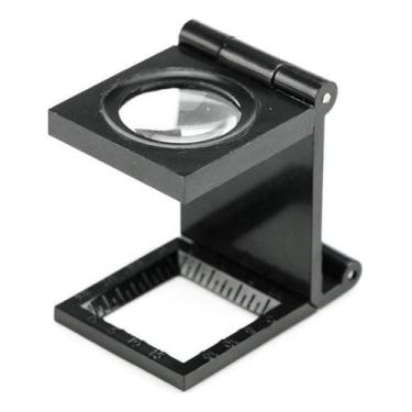 Imagem de Lupa Conta Fios Zoom Apliação 8x Lente 20mm Portatil - Jiaxi