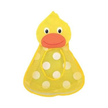 Imagem de Organizador De Brinquedos Para Banho De Bebê Grande, Rede De Malha Com