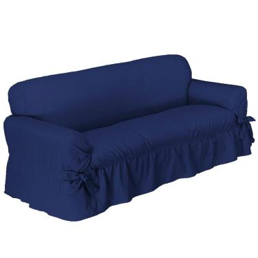 Imagem de Capa De Sofá 3 Lugares Avulso Gorgurão Maquinetado