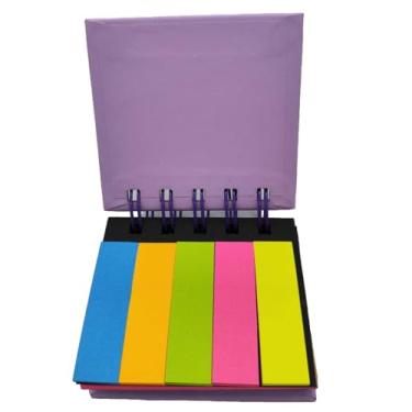 Imagem de Bloco Adesivo Marcador de PáGina Flag RetâNgulo Tipo Post It(7307 Lilas)