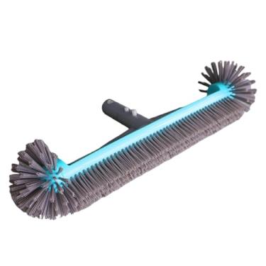 Imagem de Bothyi Escova de limpeza de piscina com cerdas fortes, cabeça de escova de limpeza de piscina multiuso de 44 cm para de paredes, azulejos, pisos e cantos