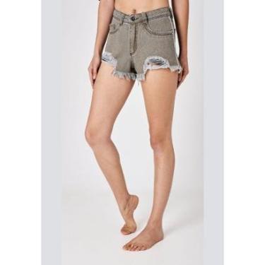 Imagem de Shorts Jeans La'Oase Hot Pants Alexa-Feminino