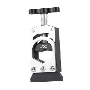 Imagem de Colaxi Guia de serra para bicicleta, garfo de bicicleta, direção, canote de selim, lâminas, ferramenta de corte portátil, multiuso, prático, resistente,