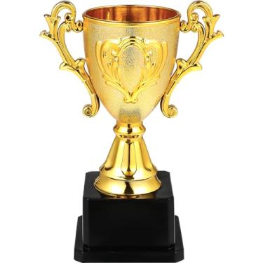 Imagem de NOLITOY Troféus de Prêmio de para Crianças - Troféu de Plástico Dourado para Torneio Esportivo, Competição, Reconhecimento Prêmios