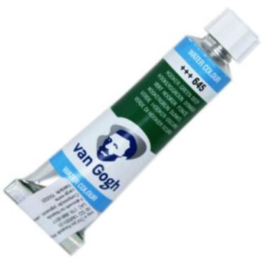 Imagem de Aquarela Van Gogh Tubo 662 Permanent Green 10ml - Talens