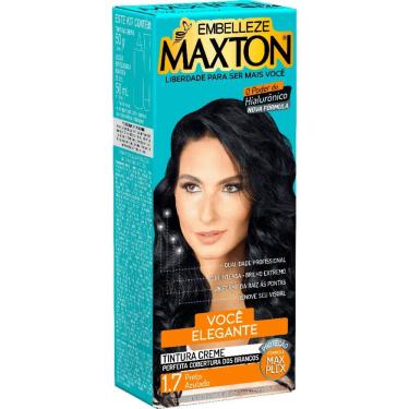 Imagem de Coloração Maxton Preto Azulado 1.7 Embelleze 50g