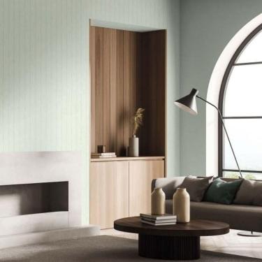 Imagem de Papel De Parede Sheilas Listrado Verde 34405