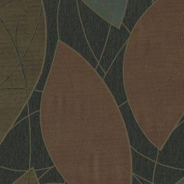 Imagem de Papel Parede Urban Chic Folhas Coloridas 656740 Rolo 10m X 0,53m