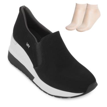 Imagem de Tênis Slip On Via Marte e Meia PP VM25-04600 Nobuck