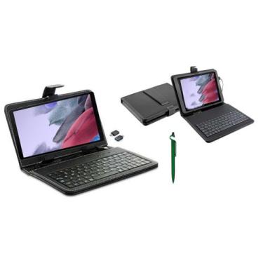 Imagem de Capa c/ Teclado p/ Tablet Samsung Galaxy A7 Lite 8.7 T220 T225 T290 T2