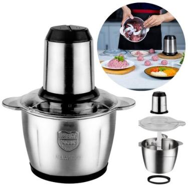 Imagem de Triturador de grãos sementes café profissional 2l Inox 110v - Cooking 
