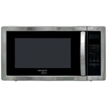 Imagem de Micro-ondas Aiwa AW-MM28S50 1.150 watts 28L com Grill 220V ~50Hz Prata
