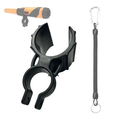 Imagem de Zorvayne Suporte Pinpointer para Minelab Equinox 600/700/800/900 Manticore Pinpointer Suporte de montagem com alça ajustável antiperda acessórios para detector de metais