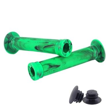 Imagem de Guiador de bicicleta Guiador de bicicleta de downhill freestyle (VERDE RAJADA)