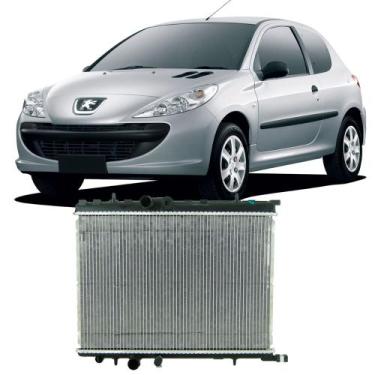 Imagem de Radiador Peugeot 207 206 Manual Com Ou Sem Ar Valeo 732926R