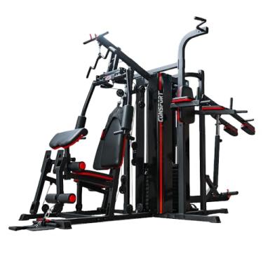 Imagem de Estação de Musculação Elite Completa Profissional Aparelho Multifuncional Academia Consport