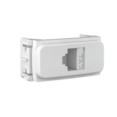 Imagem de Modulo Tomada Rj45 Cat 5E Branca Compose Weg
