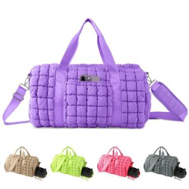 Imagem de Mochila XSUIOY acolchoada Travel Gym Weekender L-Purple para mulheres