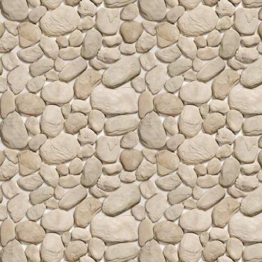 Imagem de Papel De Parede Pedras Claras Adesivo Sala Quarto Casal