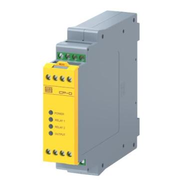 Imagem de Relé de Segurança Parada de Emergência CP-D 24Vca/Vcc  Certificado WEG