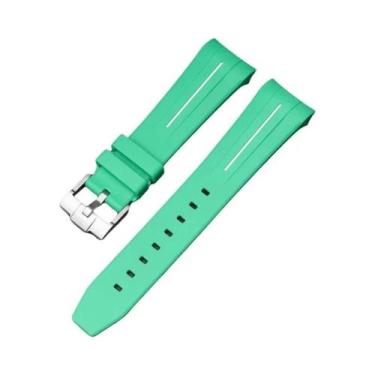 Imagem de Pulseira De Borracha Unissex De 22mm Para Relógio Blancpain X Swatch C