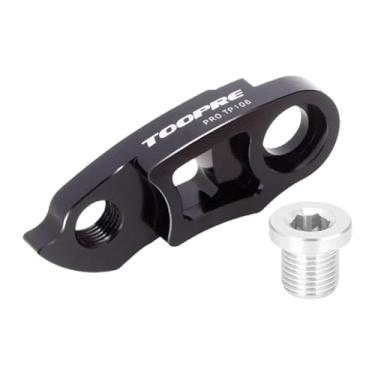 Imagem de predolo Kit de Extensão de Gancho de Câmbio de Bicicleta com Parafuso para Peças de Volante de 34T-52T, Peça de Modificação de Extensão de Câmbio Traseiro de, Preto, Tamanho real