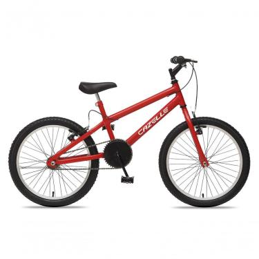 Imagem de Bicicleta Cazelle Aro 20 Sem Marchas Freios V-brake Colli Vermelho