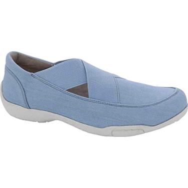 Imagem de Ros Hommerson Sapatilha feminina de couro inteligente, Denim Fabric, 6