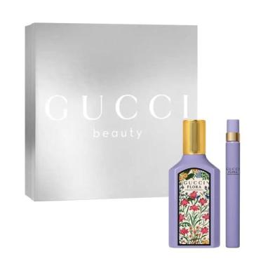 Imagem de Kit Gucci Flora Gorgeous Magnolia Feminino Edp 50ml + Edp 10ml