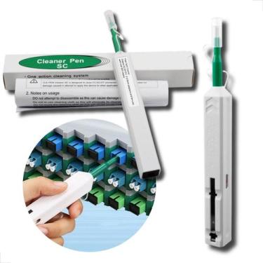 Imagem de Caneta Para Limpeza de Conectores Fibra Óptica 2.5mm Cleaner SC FC ST 