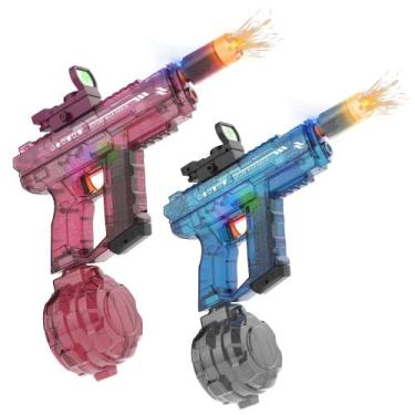 Imagem de Pistola de água elétrica Lawdiey com tanque de 800 mL para adultos e c