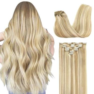 Imagem de Extensões de cabelo GOO GOO Real Human Hair 16 polegadas 130 g 7 unida